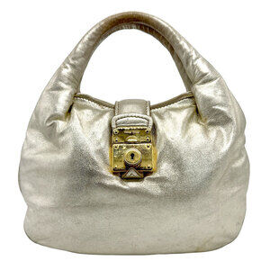 Miu Miu handbag gold leather